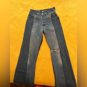Levi's vintage reworked Wide Leg Jeans